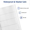 Avery No-Iron Fabric Labels, 1" x 3", Washer and Dryer-Safe Waterproof Labels, Non-Printable, 50 Blank Labels Total (40725) - 4 of 4