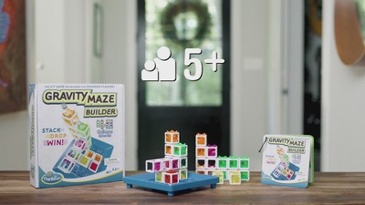 ThinkFun Gravity Maze Falling Marble Logic Game for Kids