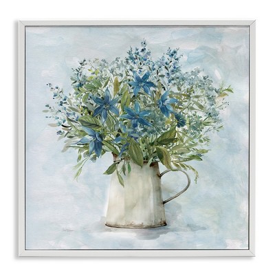 Stupell Industries Country Milk Tin Bouquet, 12" x 12"