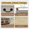 Shoe Bench with Flip Drawers, Shoe Organizer Storage Bench with Adjustable Shelves for Entryway, Hallway, Living Room - 3 of 4