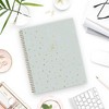 Blue Sky Rachel Parcell Weekly/Monthly Wirebound Planner 8.5x11 Clear Cover Cosmic Sea Mist - 2 of 4