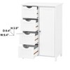 Floor Cabinet with Adjustable Shelf and Drawers - 3 of 4