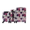 Mirage Luggage Paula 3-Piece ABS Hardshell Lightweight Set with 360° Dual Spinning Wheels and Combo Lock - 2 of 4