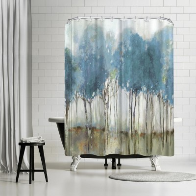 Americanflat Misty Meadow I by Pi Creative Art 71" x 74" Shower Curtain