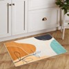 COZONY Modern Abstract Washable Area Rug with Non-Slip Backing, Stain Resistant Contemporary Carpet for Dining Room and Bedroom - 3 of 4