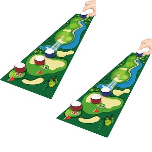 Zummy Curling Table Game for Family Party, Curling Boardgame for Kids, Multi Players Indoor Table Game - 1 of 4