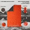 Kammok Field Blanket, Convertible and Wearable Sleeping Bag, Water Resistant Microfleece, Ripstop Nylon, With Stuff Sack, For Camping - 3 of 4