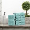 Luxury Cotton Heavyweight Ultra-Plush 6 Piece Towel Set by Blue Nile Mills - 2 of 4