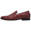 Santimon Men's Glitter Loafers Sparkly Dress Slip-On Shoes - 2 of 4
