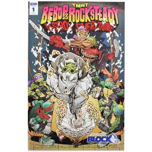 Nerd Block TMNT: Bebop & Rocksteady Destroy Everything #1 (Comic Block Exclusive Cover) - 1 of 2