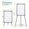 SEVOBAL Doodle Mats and Boards 40x28 Magnetic Whiteboard with Adjustable Tripod Easel for School Office, black, 27.56"*1.57"*65.35" - 2 of 4