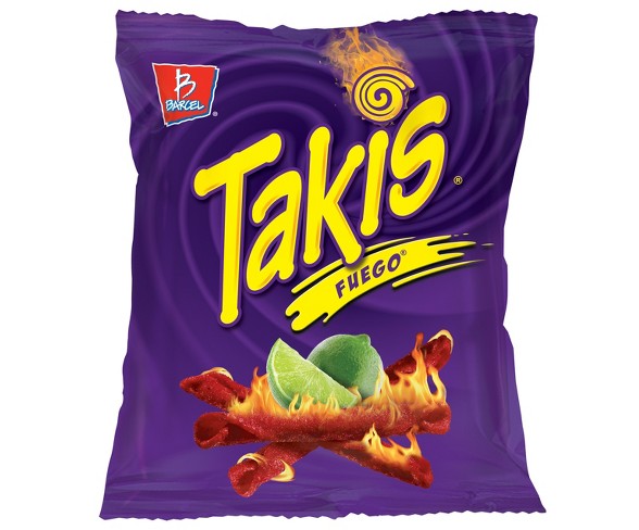 Barcel Takis Fuego Hot Chili Pepper & Lime Tortilla Chips - 4oz