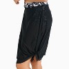 Calypsa Women's 3in1 Swim Skirt With Attached Shorts - image 3 of 4