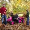 12V Electric Ride-On Tractor for Kids with Trailer - 4 of 4