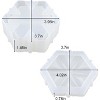 JDICTION Molds with Lid for Epoxy Resin Casting - DIY Jewelry Storage Box, Candy Container, Candle Vessel, Ideal for Christmas Decoration - 3 of 4