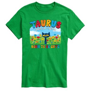 Men's - Pete the Cat - Taurus Short Sleeve Graphic T-Shirt - 1 of 4