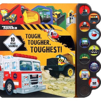 Tonka: Tough, Tougher, Toughest! - (10-button Sound Books) By