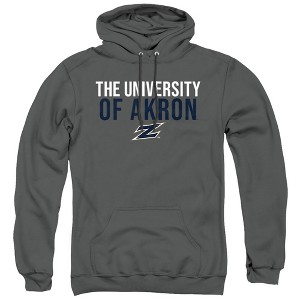University of Akron Official Stacked Adult Pull-Over Hoodie - 1 of 4