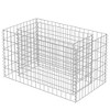 vidaXL Gabion Raised Bed Silver Galvanized Steel - 35.4" x 19.7" x 19.7" - 3 of 4