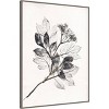 32" x 42" Elder BW by Pernille Folcarelli Framed Canvas Wall Art Print - Amanti Art: Modern Vertical Lithograph - 2 of 4