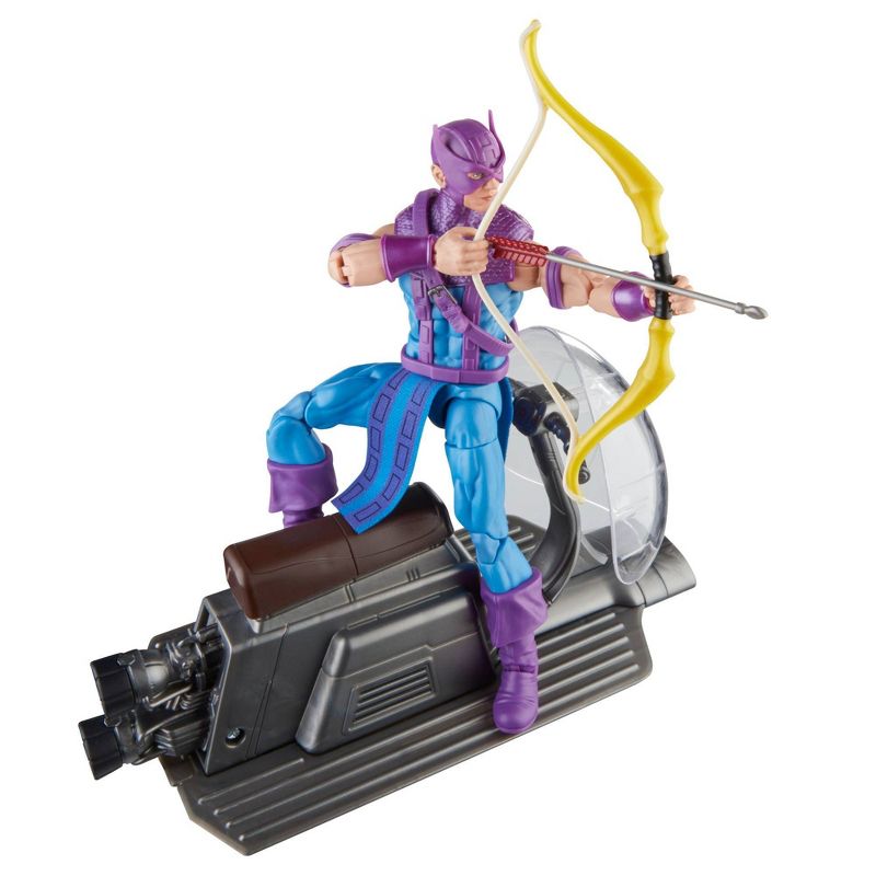 Marvel Avengers Legends Hawkeye Action Figure with Sky-Cycle Vehicle, 4 of 14