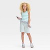 Girls' Scoop Neck Seamless Ringer Tank Top - art class™ - 3 of 3