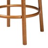 Baxton Studio Olwen Boucle Fabric and Wood 2pc Bar Stool Set - 4 of 4
