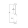 Elk Home Liz 1 - Light Pendant in  Satin Nickel - 2 of 4