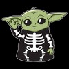 Men's Star Wars: The Mandalorian Halloween Grogu Skeleton Costume T-Shirt - 2 of 4