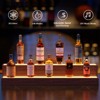 Vynxaria 20/37/24-Inch Wine Racks, Illuminated Liquor Display Shelf with App & Remote Control, 2/3-Step Freestanding for Home Bar - 2 of 4