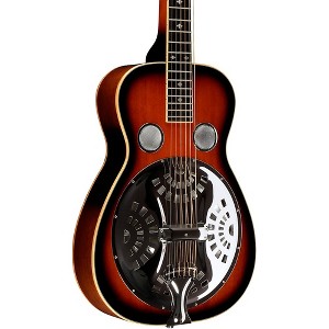 Gold Tone PBS-M/L Mastertone Paul Beard Squareneck Solid-Mahogany Left-Handed Resonator Guitar Tobacco Sunburst - 1 of 4