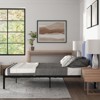 GAOMON Bed Frame,Platform Bed Frame with Velvet Headboard,Heavy Duty Metal Bed Frame with 15 Strong Slats Support, Box Spring Optional,Easy Assembly - 4 of 4