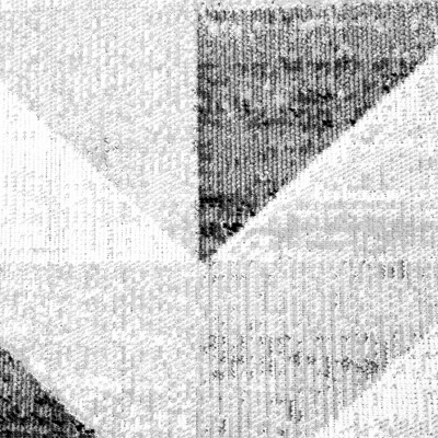 Sofia Holly Modern 7'9" x 10'2" Gray Synthetic Indoor/Outdoor Rug