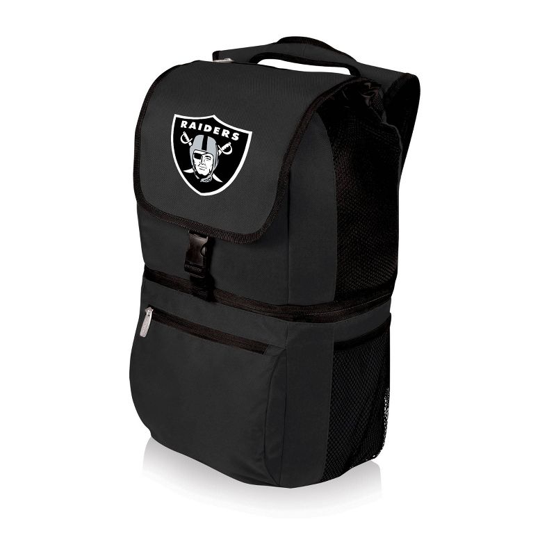 NFL Zuma Cooler Backpack by Picnic Time Black - 12.66qt, 1 of 8