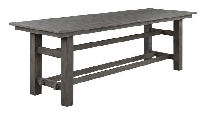 Keystone Ii Rustic Farmhouse Counter Height Dining Table Gray - Treasure Trove, 2 of 7, play video