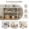 Dexmalle Narrow Console Table with Marble-Effect Top - 4 of 4