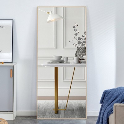 Fourth Generation Solid Wood Frame Long Mirror, Dressing Mirror, Bedroom Foyer, Decorative Mirror, Clothing Store