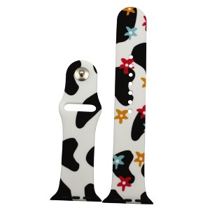 Olivia Pratt Mixed Prints Silicone Apple Watch Bands - 1 of 4