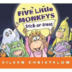 Five Little Monkeys Trick-Or-Treat Lap Board Book - (Five Little Monkeys Story) by  Eileen Christelow - 1 of 1