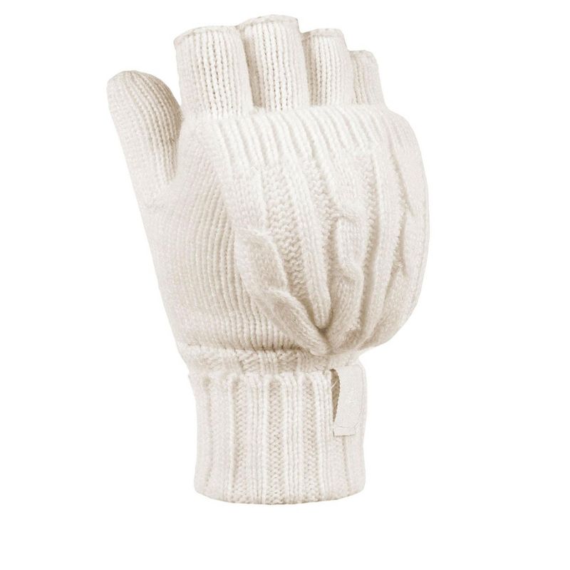 Heat Holders® Women's Converter Gloves | Insulated Cold Gear Gloves | Advanced Thermal Yarn | Warm, Soft + Comfortable | Plush Lining | Winter Accessories | Men + Women’s Gift, 1 of 2