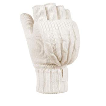 Heat Holders® Women's Converter Gloves | Insulated Cold Gear Gloves | Advanced Thermal Yarn | Warm, Soft + Comfortable | Plush Lining | Winter Accessories | Men + Women’s Gift