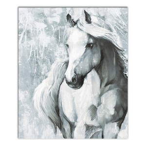 Creative Products Blue Gray Horse 20 x 24 Canvas Wall Art - 1 of 4