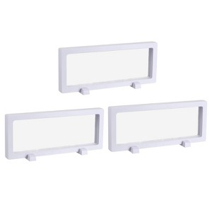 Unique Bargains TPU Film Display Jewelry Box 3 Pcs with Base - 1 of 4