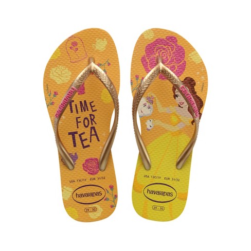 Havaianas Kid's Disney Princess Slim Flip Flop Sandals - Beauty