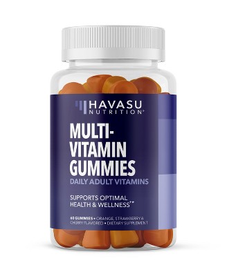 Multivitamin Gummies, Natural Fruit Flavor, Havasu Nutrition, 60ct