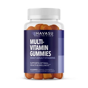 Multivitamin Gummies, Natural Fruit Flavor, Havasu Nutrition, 60ct - 1 of 3