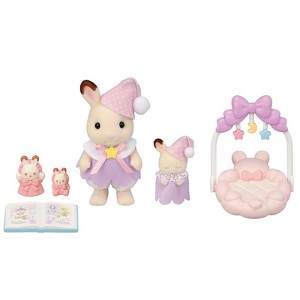 Calico Critters Sleepy Dream Siblings, Dollhouse Playset with 2 Figures and Accessories - 1 of 4