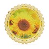 Blue Panda 48 Pack Yellow Sunflower Paper Plates for Birthday Party Supplies, Floral Baby Shower Decorations, 9 in - 3 of 4