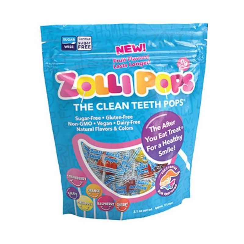 Zollipops Natural Clean Teeth Candy - 3.1oz, 3 of 13