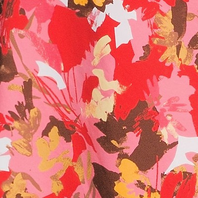 daylily red multi floral